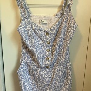 hollister flower romper